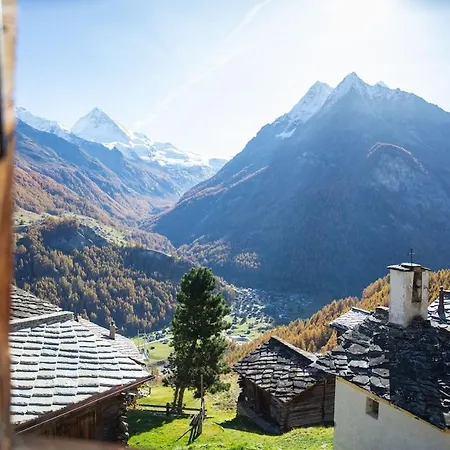 木屋 Mayen De Charme, Val D 'herens, Valais,